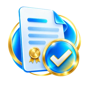 Transparent terms icon